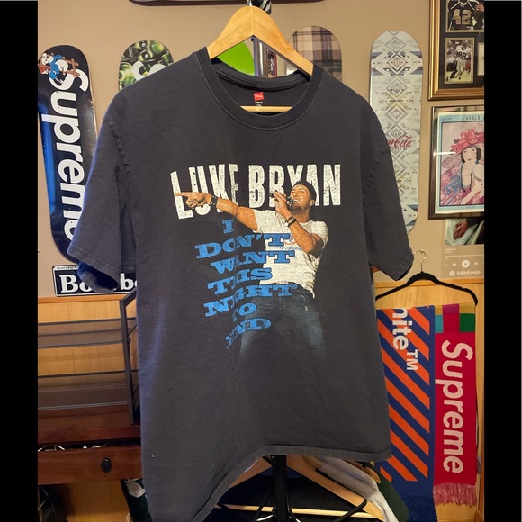 Luke bryan i dont want this night to end concert shirt - Picture 1 of 8
